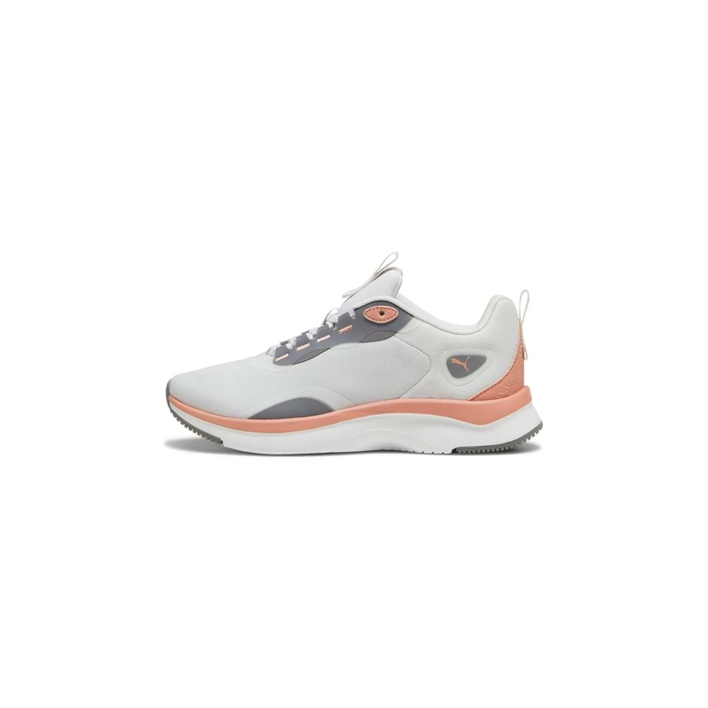 Puma 397804-03 SOFTRIDE Orla-Feather Gray-Cast Iron-Deeva Peach-PUMA White