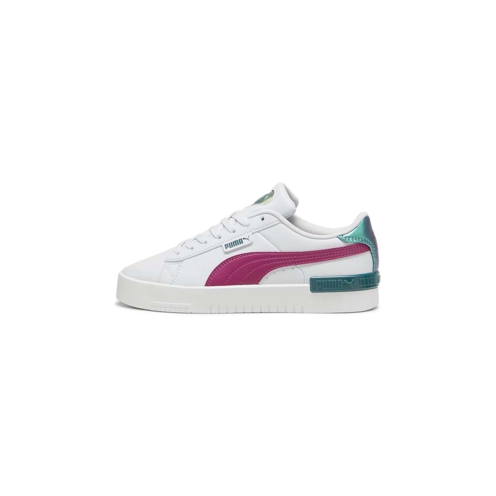 Puma 397984-02 Jada Bouncy Sky Jr-Silver Mist-Magenta Gleam-Cold Green