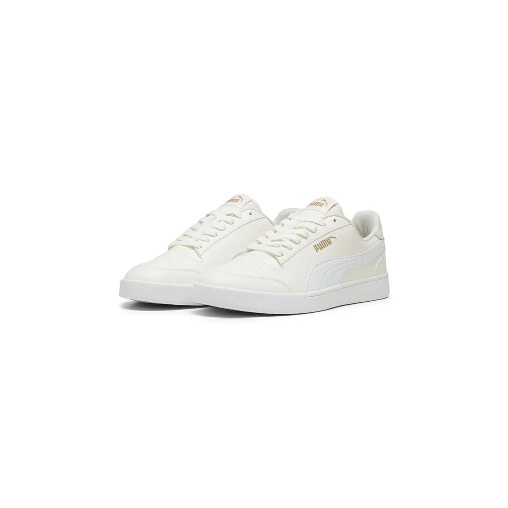 Puma 309668-36 Shuffle-Warm White-PUMA White-PUMA Gold