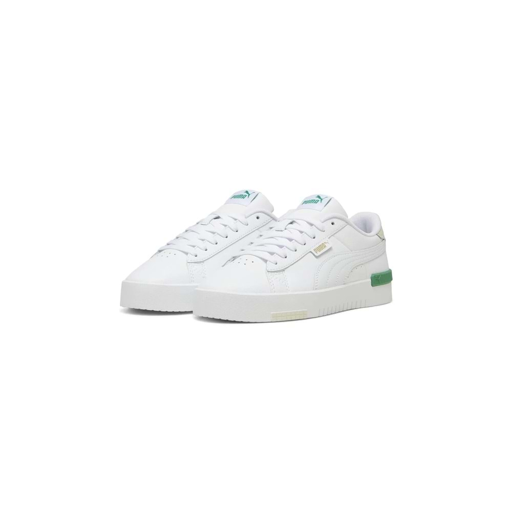 Puma 386401-25 Jada Renew-PUMA White-PUMA Gold-Archive Green