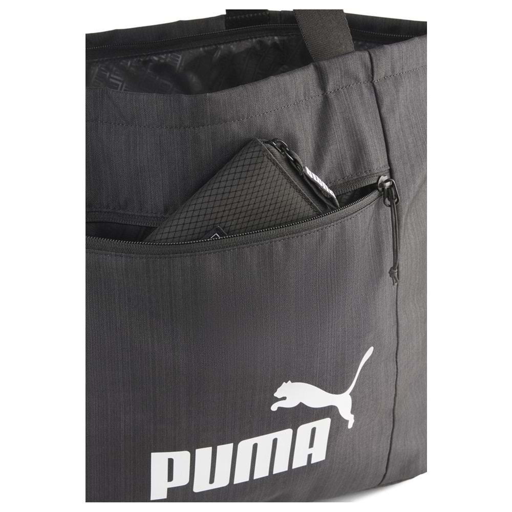 Puma 091345-01 Base Shopper Siyah Omuz Çantası