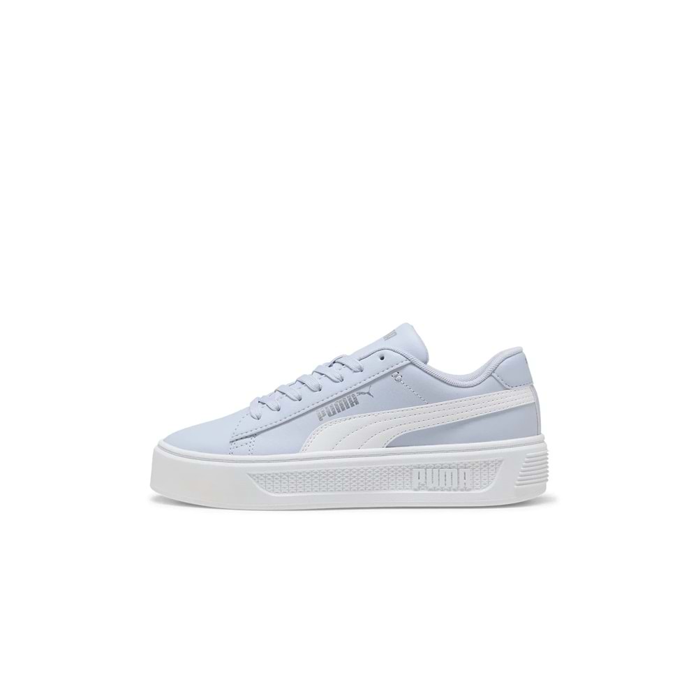 Puma 390758-20 Smash Platform V3 Kadın Mavi Sneaker