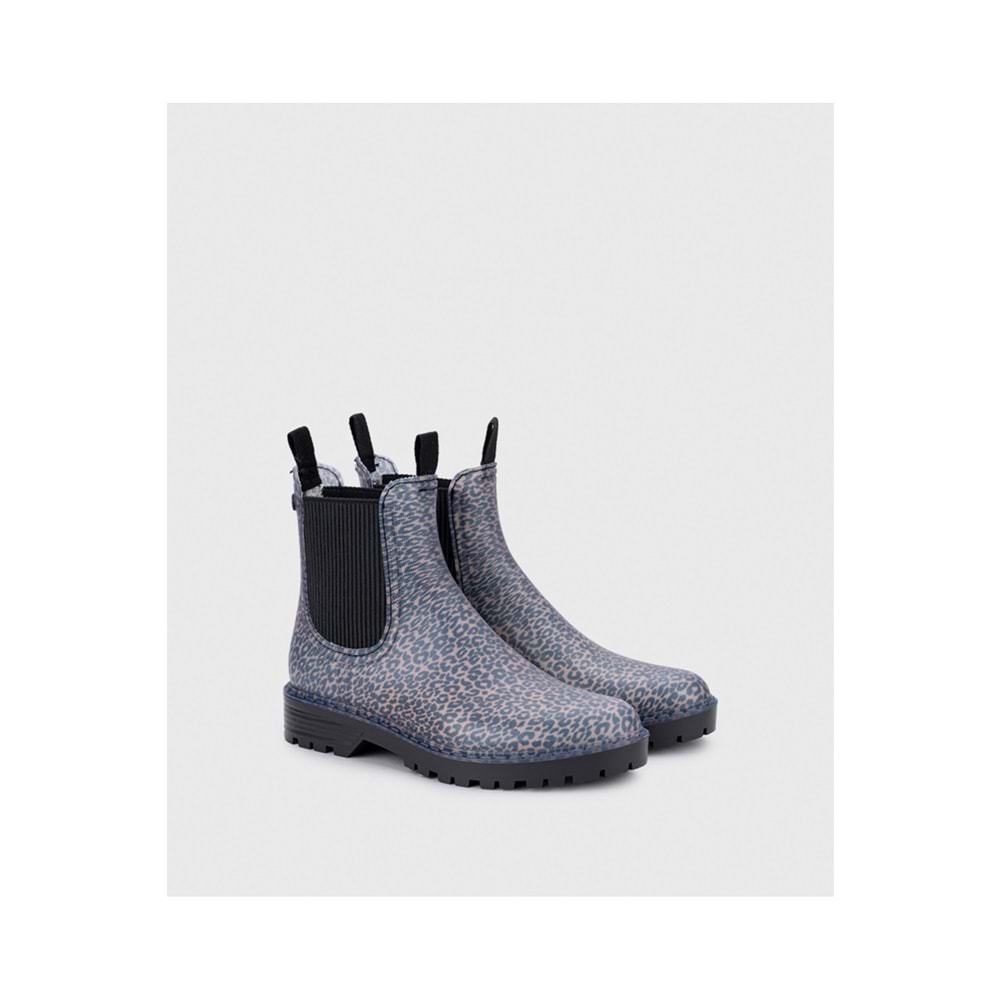 IGOR W10330-155 Trak Print Leo Negro Kadın Bot