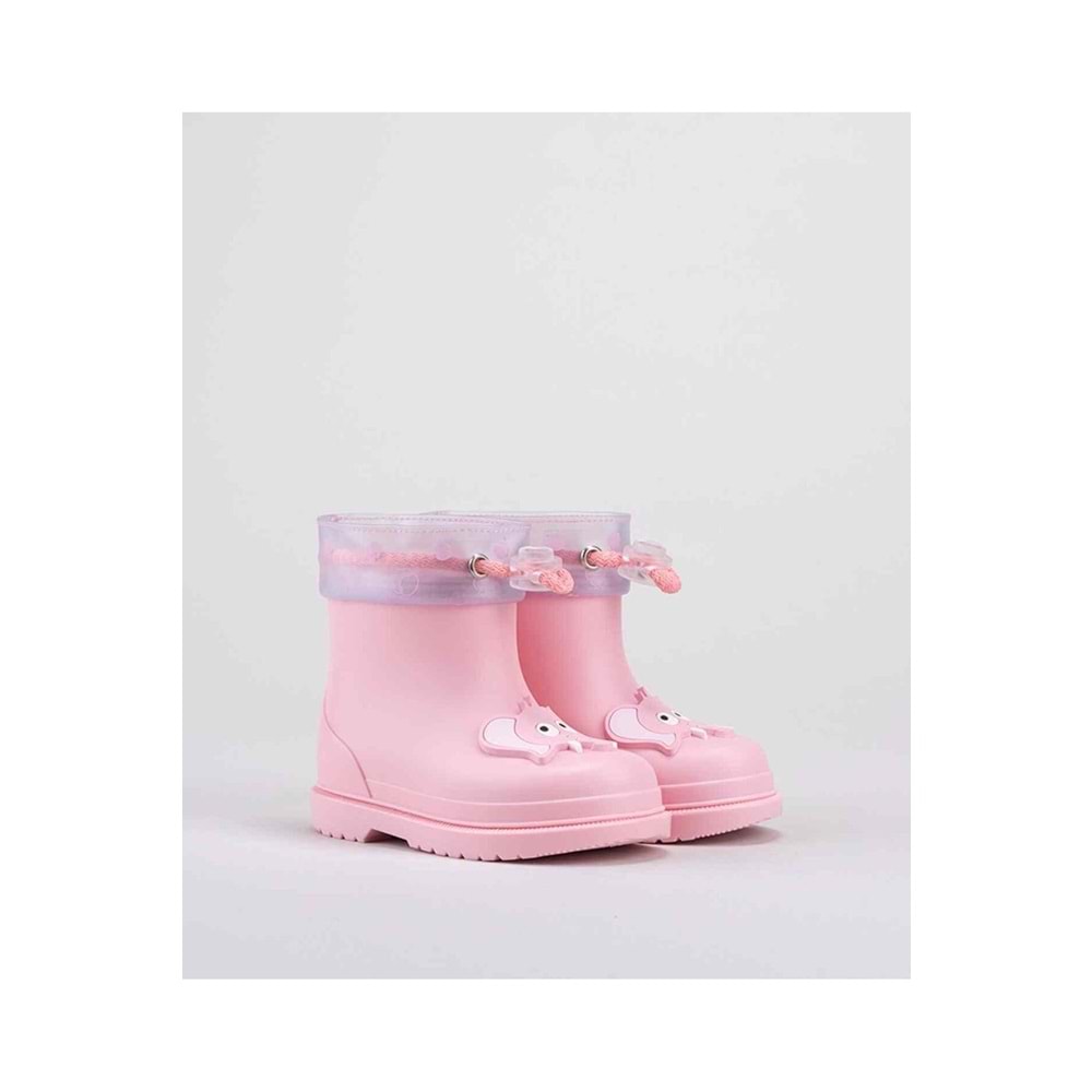 IGOR CC332-010 Bimbi Elefante Borreguito Kürklü Yağmur Çizmesi Pembe