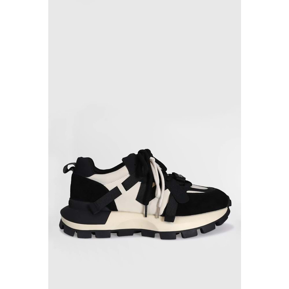 Lufian YK Kadın Sneaker Ayakkabı Siyah