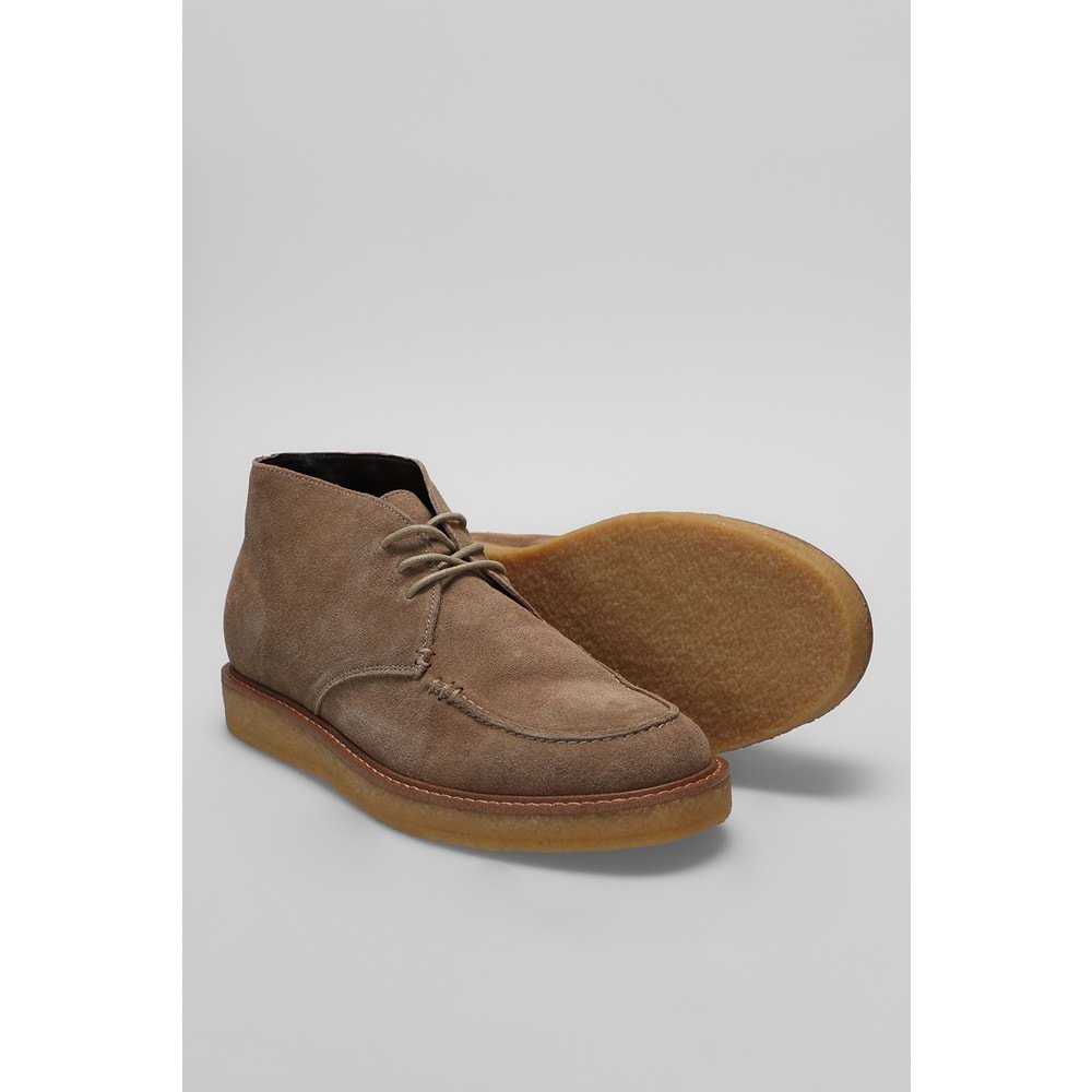 Lufian Gary Erkek Deri Bot Deve Tüyü