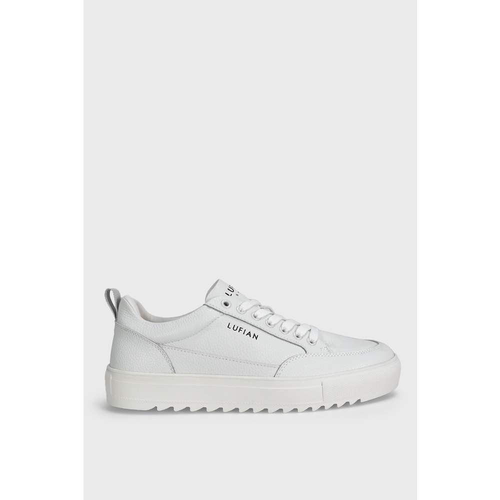 Lufian Phılıp Erkek Deri Sneaker Ayakkabı Beyaz
