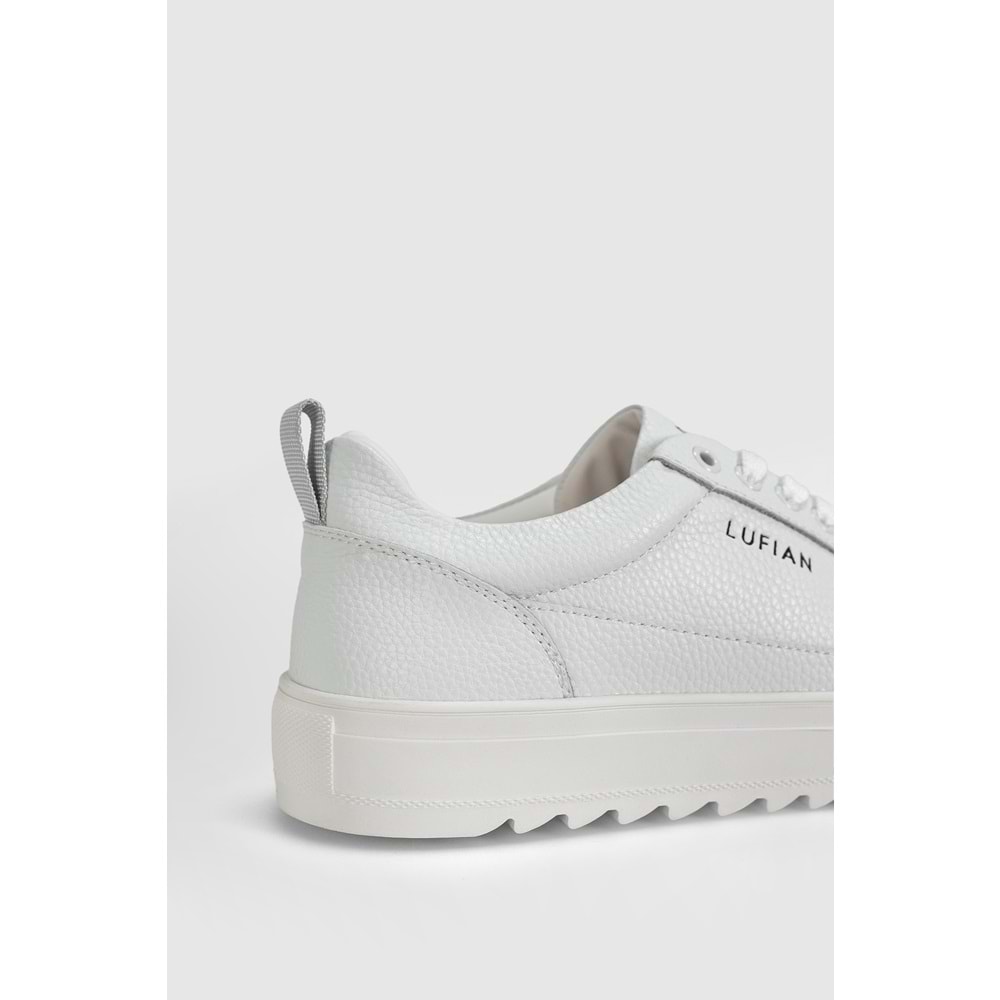 Lufian Phılıp Erkek Deri Sneaker Ayakkabı Beyaz