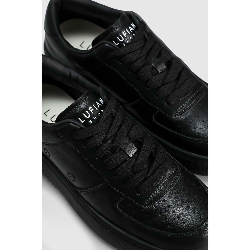 Lufian Natalı Kadın Sneaker Ayakkabı Siyah