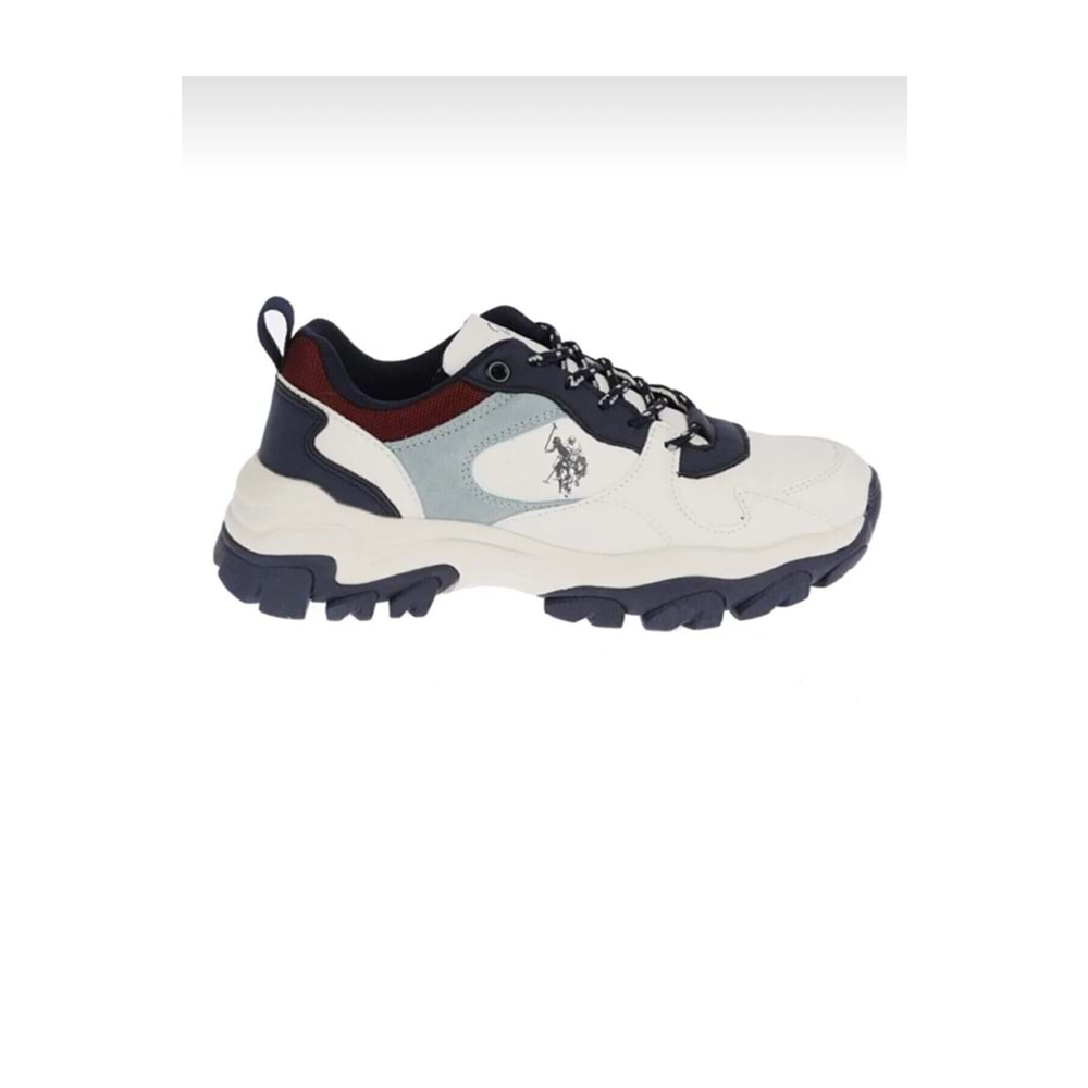 U.S. Polo Assn. Tracky Kadın Beyaz Günlük Spor Ayakkabı