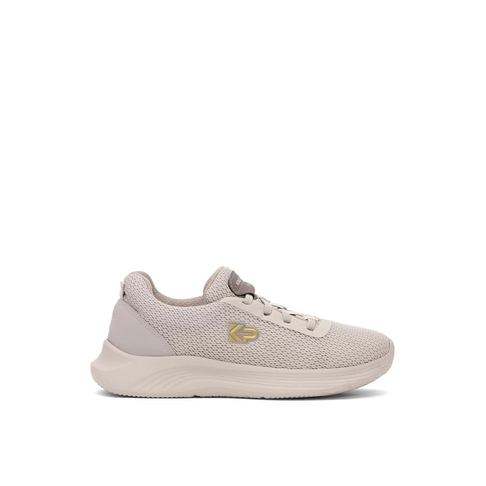 King Paolo 5174 Palmiye Krakers Kadın Klasik Sneaker Bej