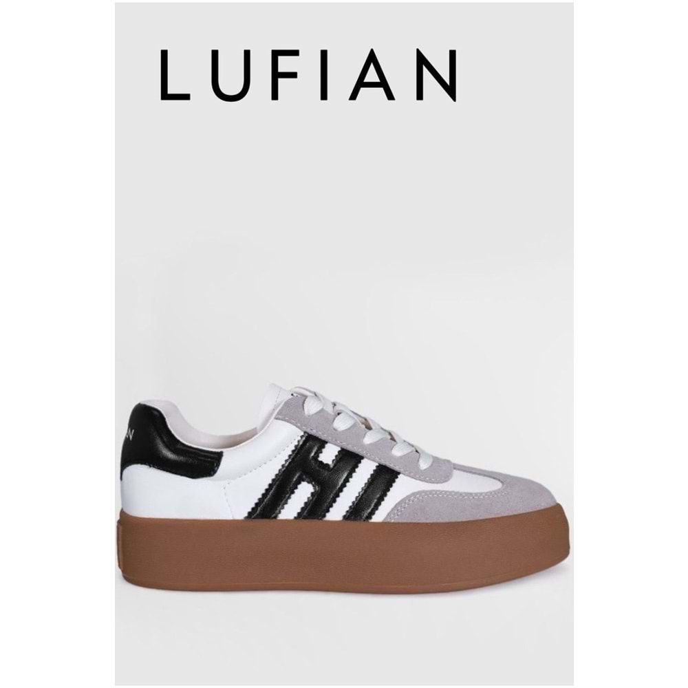 Lufian Mıra Unisex Sneaker Ayakkabı BEYAZ