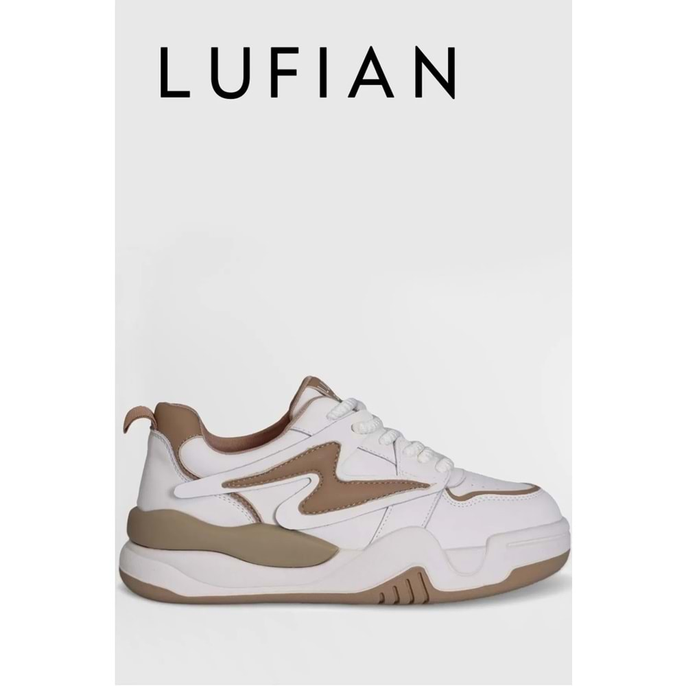 Lufian 121230010 Maya Unisex Sneaker Ayakkabı Bej