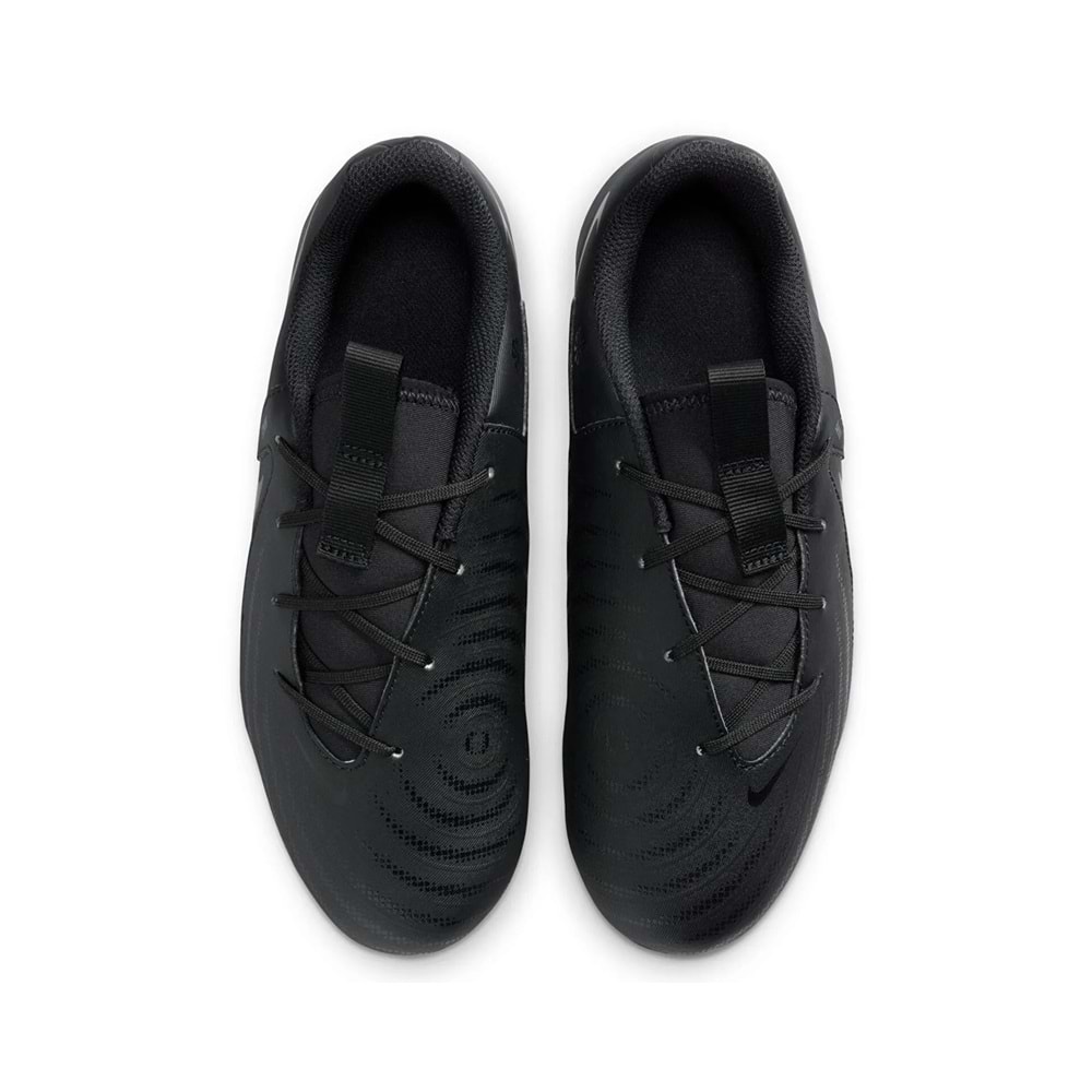 Nike FD6722-002 Çocuk Çim Zemin Kramponu Jr Phantom Gx II Academy Fg/Mg Siyah