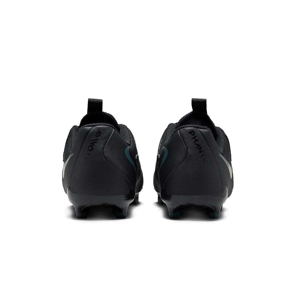 Nike FD6722-002 Çocuk Çim Zemin Kramponu Jr Phantom Gx II Academy Fg/Mg Siyah