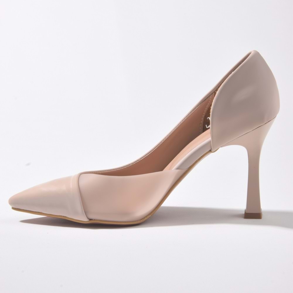 New Angel 653 Kadın Şeffaf Detaylı Klasik Stiletto