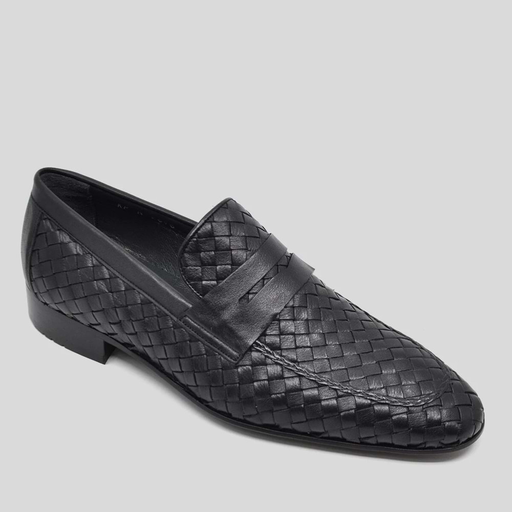 Fosco 2090 Erkek Örgülü Neolit Taban Klasik Ayakkabı