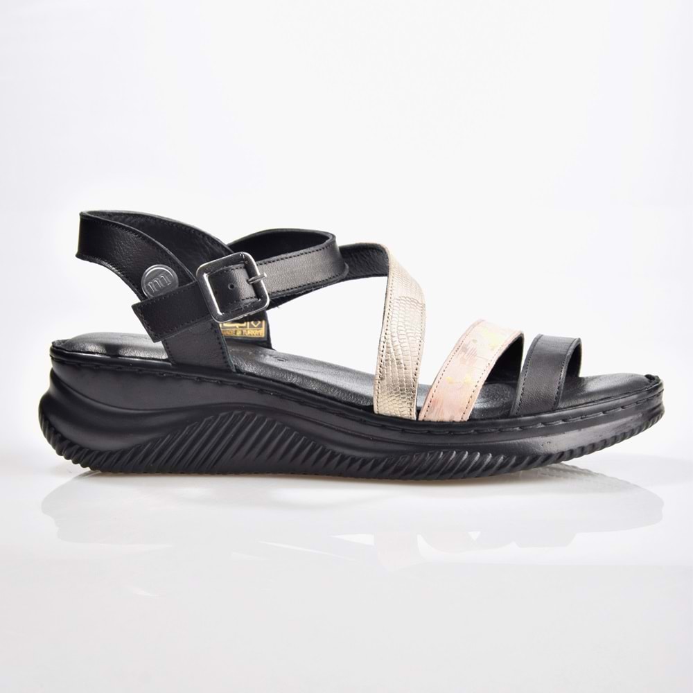 Mammamia D25YS-2365 Kadın Deri Sandalet