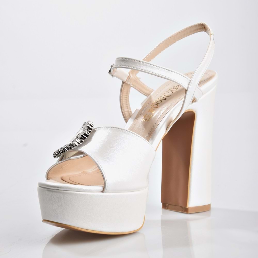 EK Park Moda K2051 Kadın Platform Topuklu Ayakkabı