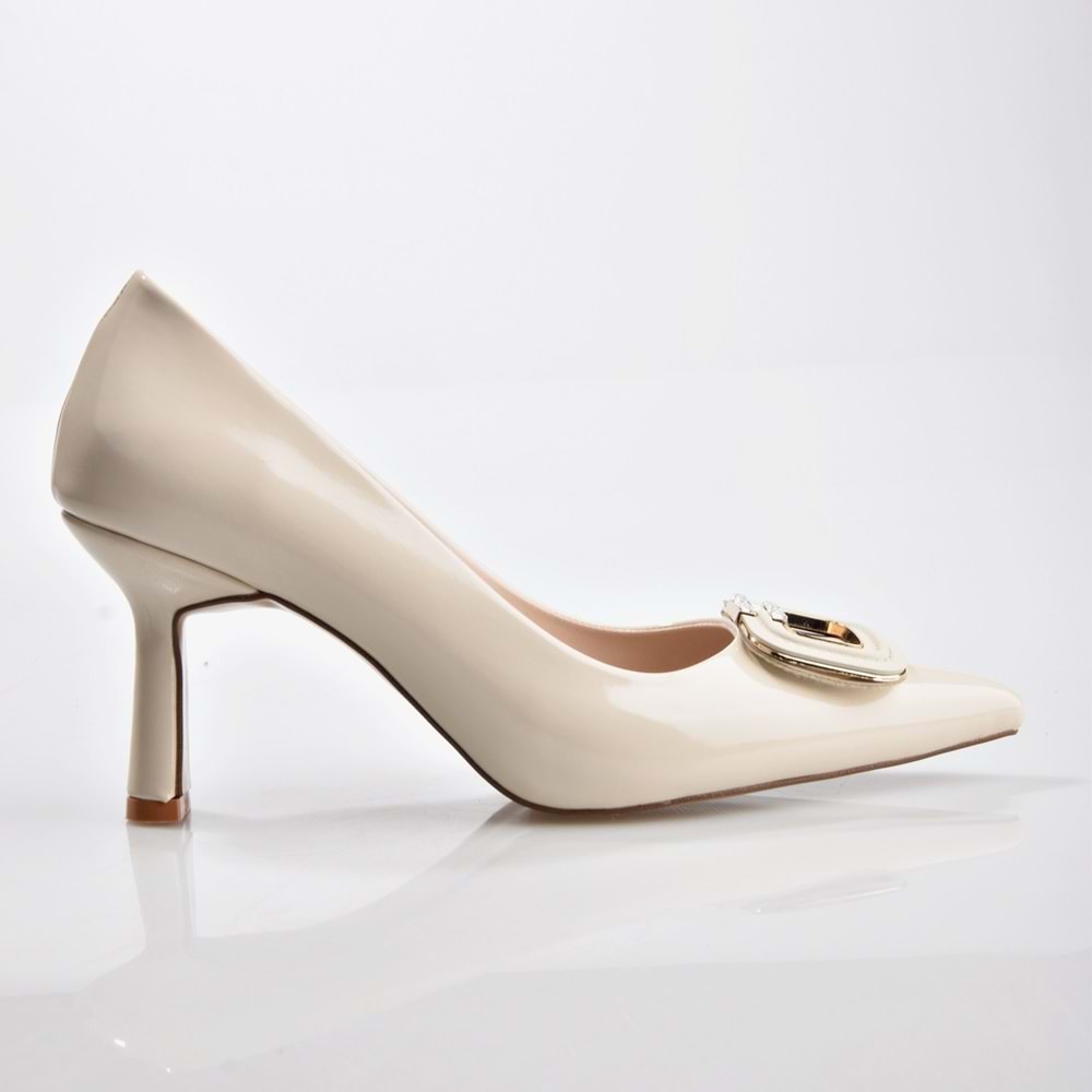 EK Park Moda K2003 Kadın Tokalı Topuklu Ayakkabı