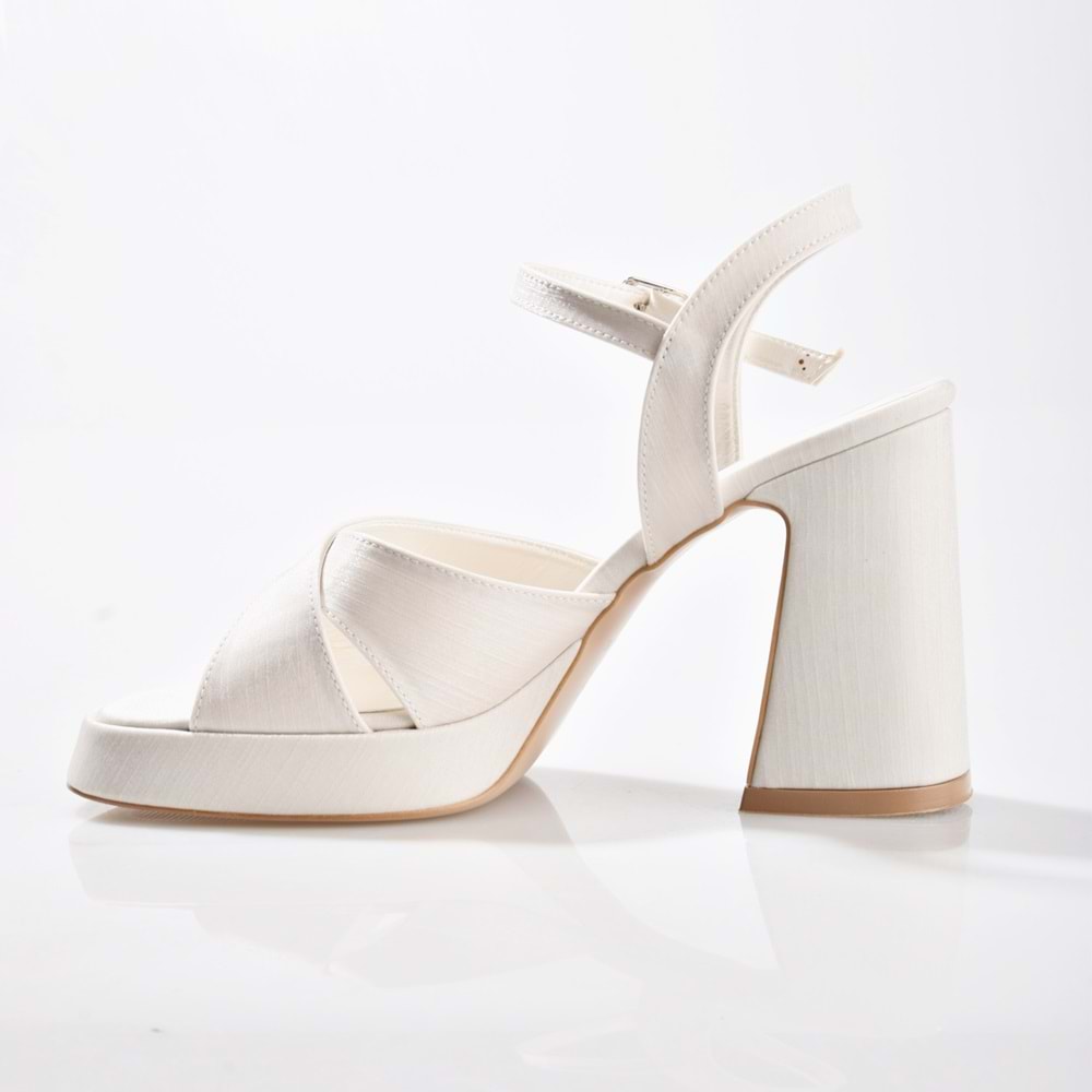 EK Merve 9525 Kadın Kalın Platform Topuklu Ayakkabı