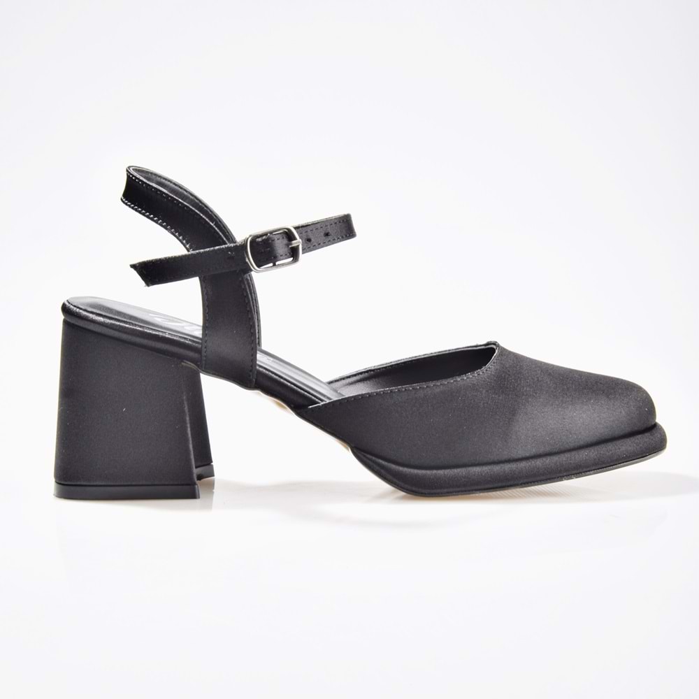 EK Merve 8525 Kadın Kalın Topuklu Ayakkabı