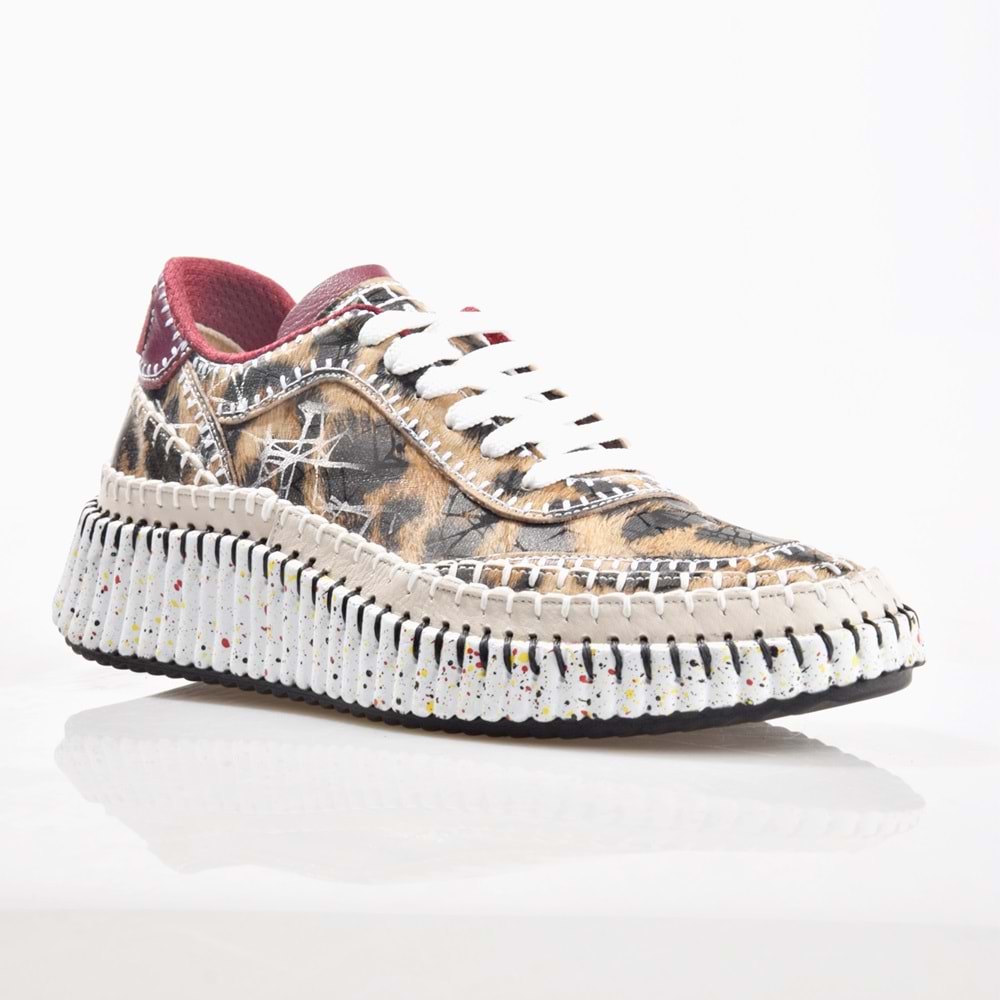 EK Ms Baccio 6013 Kadın Hakiki Deri Casual Ayakkabı