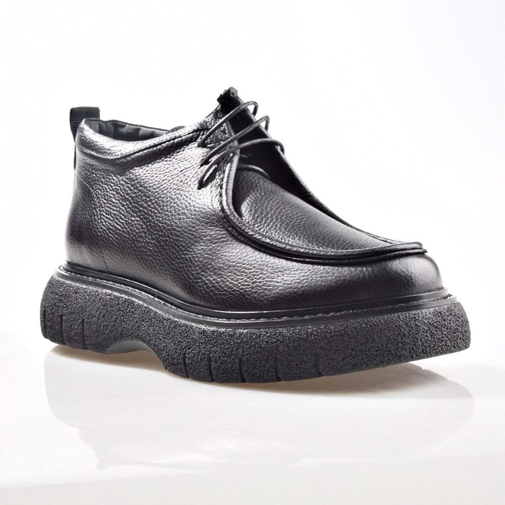 Marcomen 22386 Erkek Hakiki Deri Kısa Bot