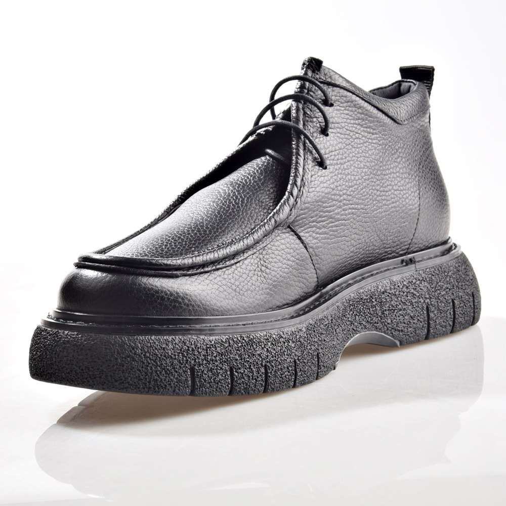 Marcomen 22386 Erkek Hakiki Deri Kısa Bot