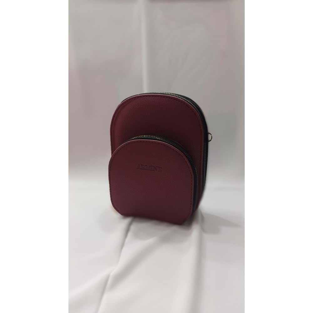 Armine 384 Kadın Çok Gözlü Çapraz Askılı Omuz Çantası