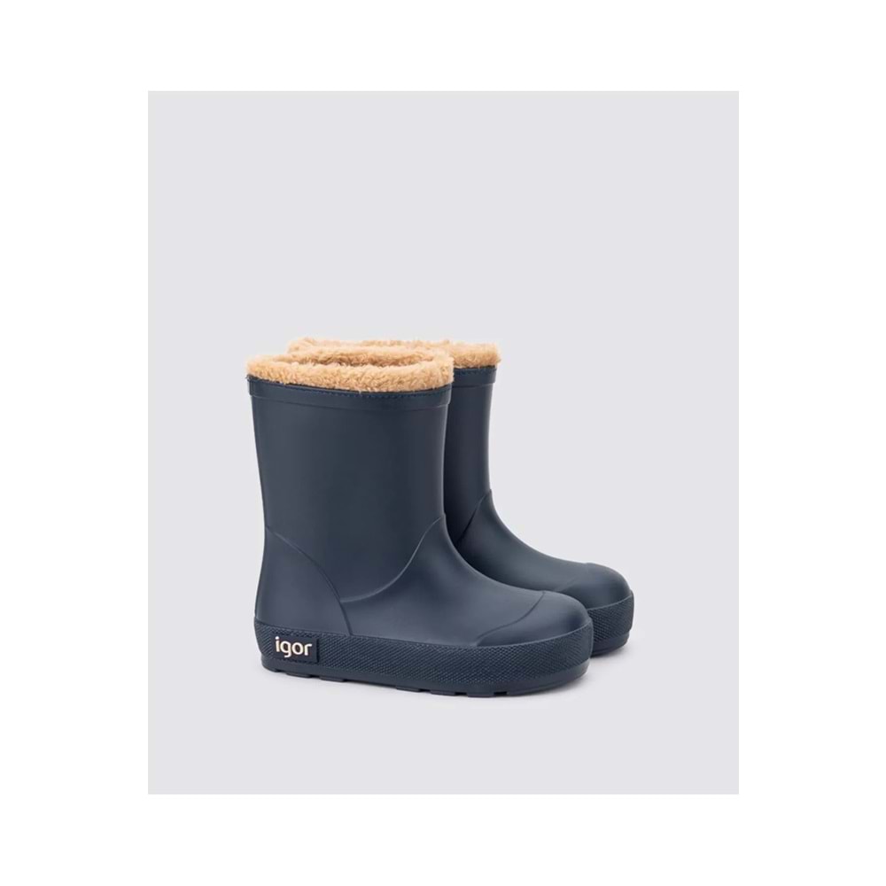IGOR W10306-003 Yogi Borreguito İçi Kürklü Unisex Çocuk Yağmur Çizmesi LACİ