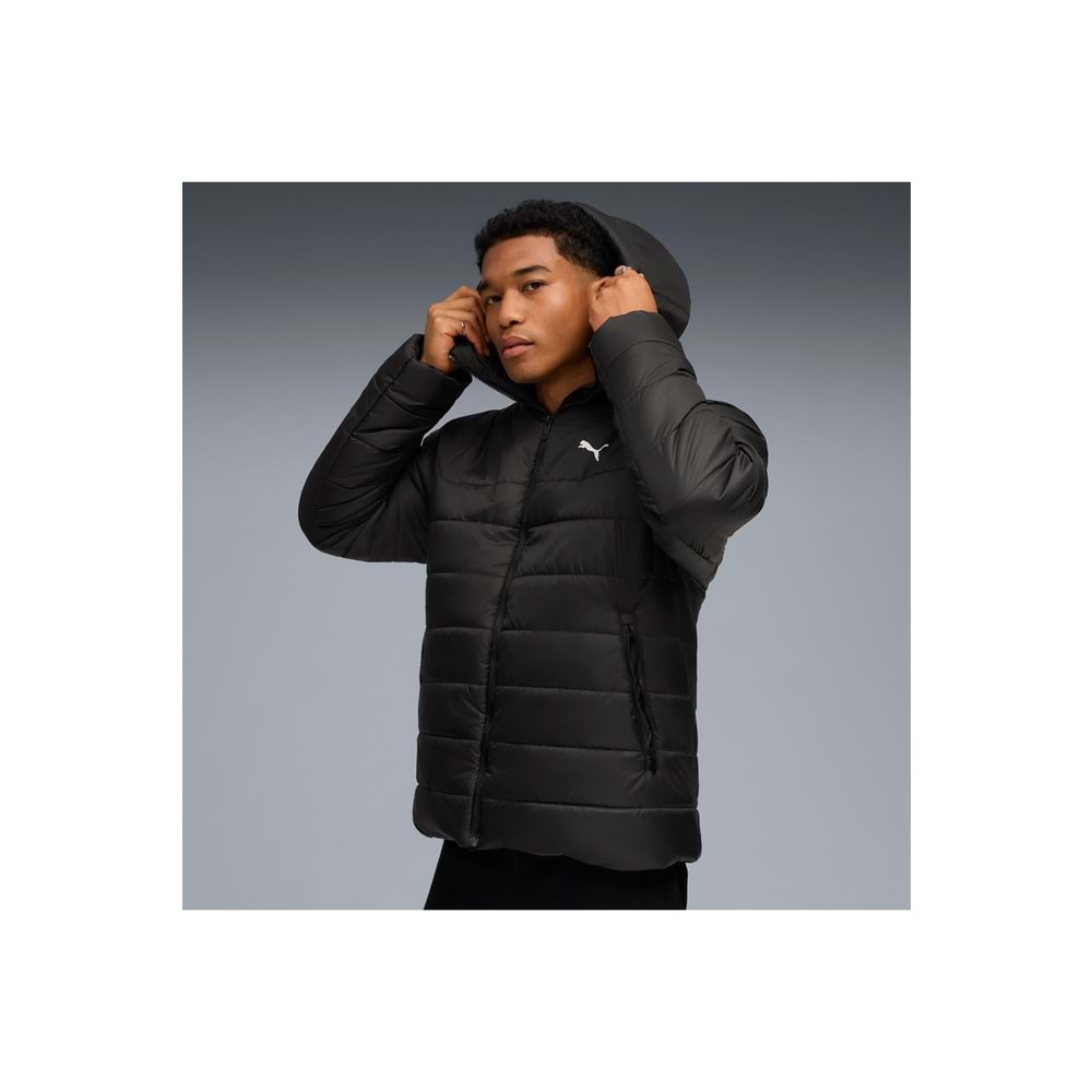 Puma 685211-01 Essentials Erkek Siyah Mont