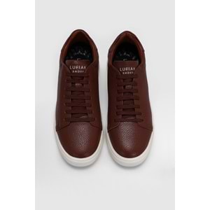 Lufian Tommy Erkek Deri Sneaker Ayakkabı TABA