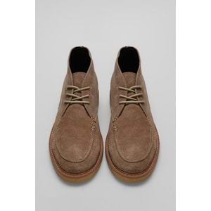 Lufian Gary Erkek Deri Bot Deve Tüyü