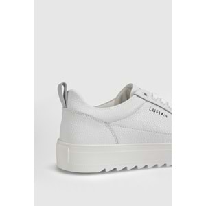 Lufian Phılıp Erkek Deri Sneaker Ayakkabı Beyaz