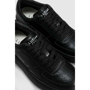 Lufian Natalı Kadın Sneaker Ayakkabı Siyah