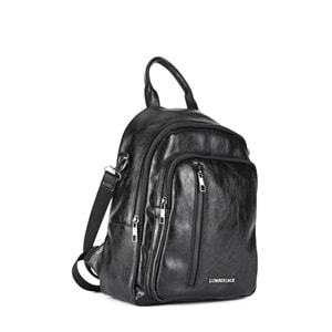 Lumberjack YKM FONK SRT 5PR Siyah Kadın Sırt Çantası