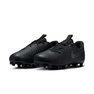 Nike FD6722-002 Çocuk Çim Zemin Kramponu Jr Phantom Gx II Academy Fg/Mg Siyah