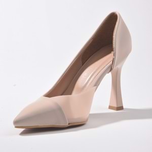 New Angel 653 Kadın Şeffaf Detaylı Klasik Stiletto