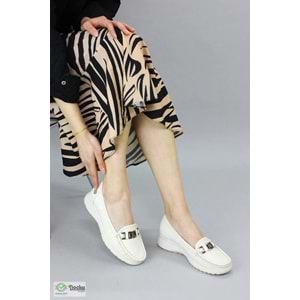 Mammamia D25YA-7395 Kadın Deri Casual Ayakkabı