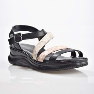 Mammamia D25YS-2365 Kadın Deri Sandalet