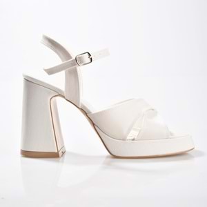 EK Merve 9525 Kadın Kalın Platform Topuklu Ayakkabı