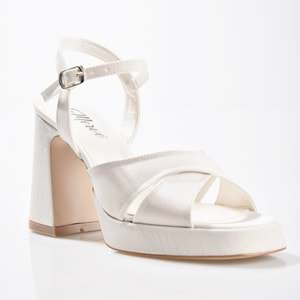 EK Merve 9525 Kadın Kalın Platform Topuklu Ayakkabı