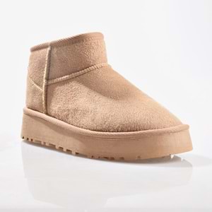 Kuum London K11Y02 Kadın İçi Tüylü Kısa Boy Ugg Bot