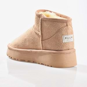 Kuum London K11Y02 Kadın İçi Tüylü Kısa Boy Ugg Bot