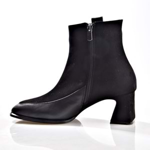 Nish Exclusive 2596 Kadın Deri Topuklu Bot