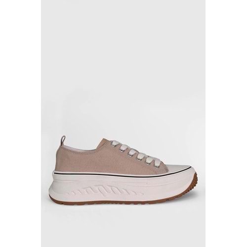 Lufian 121230006 Shay Sneaker Unisex Deri Spor Ayakkabı Bej