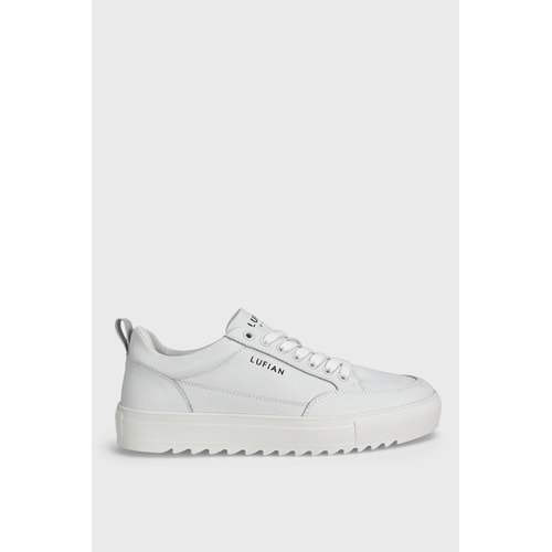 Lufian Phılıp Erkek Deri Sneaker Ayakkabı Beyaz