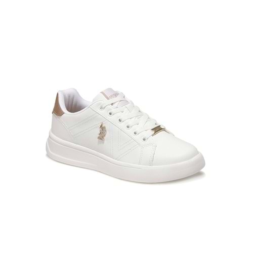 U.S. Polo Assn. EXXY Unisex Spor Ayakkabı BEYAZ