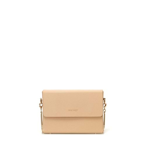 Nine West BOXY 4PR NUDE Kadın Clutch